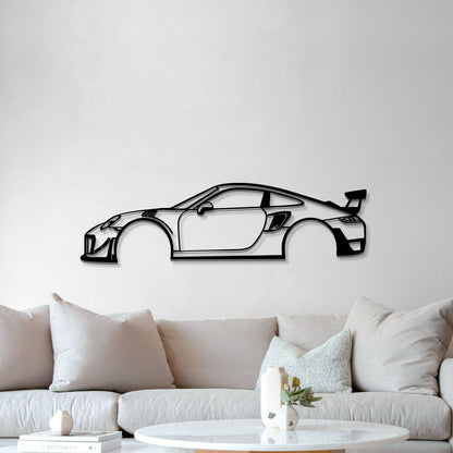 911 GT2 RS Metal Car Wall Art  - MT0646 - MT0646B49L-MT0646B69L-MT0646B80L-MT0646B99L-MT0646B120L-  DRIVEN - 5