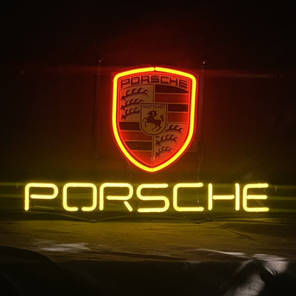 Porsche Car Neon Sign Light - CN021-19 寸-CN021-24寸-  DRIVEN - 2
