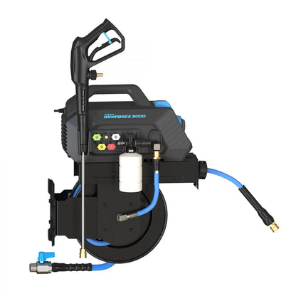 Blu Shield HumpBack 3000PSI All-in-One Pressure Washer System, Auto-Retractable Hose Reel, Industrial Pump, Accessories - 10015525-  DRIVEN - 2