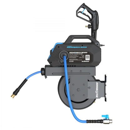 Blu Shield HumpBack 3000PSI All-in-One Pressure Washer System, Auto-Retractable Hose Reel, Industrial Pump, Accessories - 10015525-  DRIVEN - 3