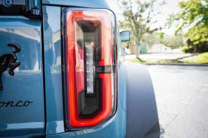 Printed Series 1L Tail Light Overlays - 2021+ Bronco (w/ LED Taillights) - 21BRNCLEDPTTL-DSCL-21BRNCLEDPTTL-LSCL-  DRIVEN - 1