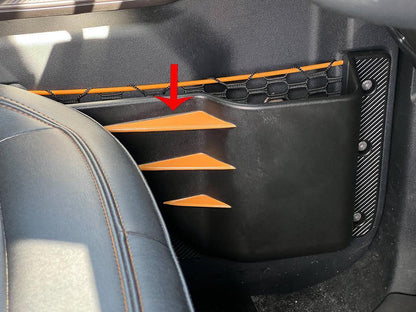 Printed Series ABS Bin Fin Overlays (Front) - 2021+ Bronco - 21BRONCOABSFBINPT-AB-21BRONCOABSFBINPT-A51-21BRONCOABSFBINPT-CG-21BRONCOABSFBINPT-CBG-21BRONCOABSFBINPT-CODE-  DRIVEN - 4