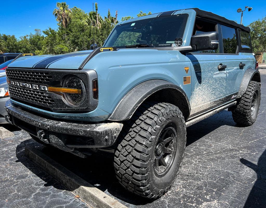 Printed Series American Flag Fender Stickers - 2021+ Bronco / Bronco Sport / Jeep / Universal - PT55AMERICA-GBC-PT55AMERICA-BOGB-PT55AMERICA-BORGB-PT55AMERICA-GB-PT55AMERICA-MBC-  DRIVEN - 3