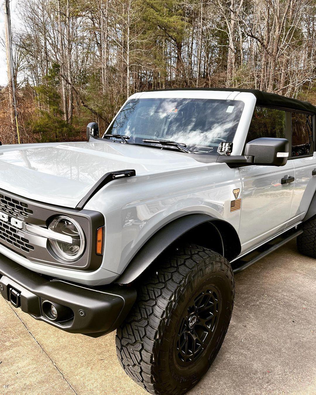 Printed Series American Flag Fender Stickers - 2021+ Bronco / Bronco Sport / Jeep / Universal - PT55AMERICA-GBC-PT55AMERICA-BOGB-PT55AMERICA-BORGB-PT55AMERICA-GB-PT55AMERICA-MBC-  DRIVEN - 4