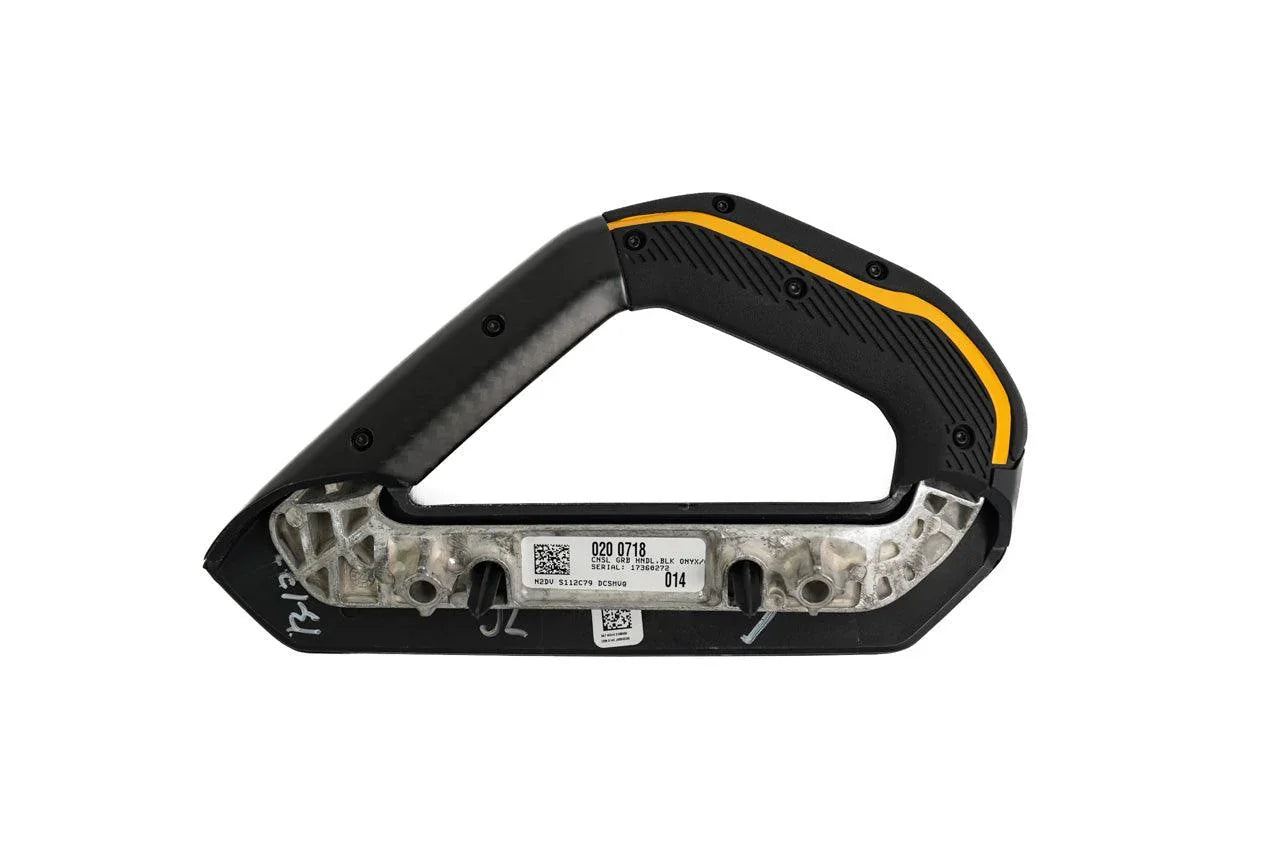 Printed Series Center Grab Handle Stripe Overlay - 2021+ Bronco Raptor (Carbon Fiber) - 21BRORCFCGH-COM-21BRORCFCGH-COG-21BRORCFCGH-A51-21BRORCFCGH-CG-21BRORCFCGH-CO-  DRIVEN - 3