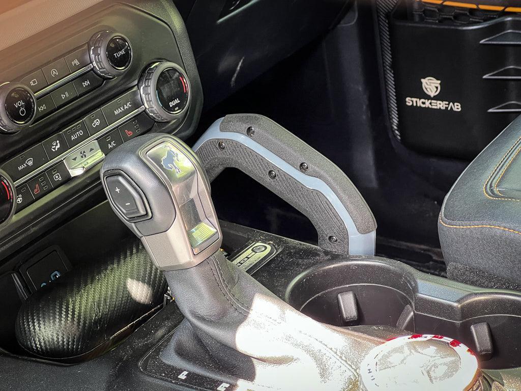 Printed Series Center Grab Handle Stripe Overlay - 2021+ *Bronco - 21BRONCOCENGRABPT-AB-21BRONCOCENGRABPT-A51-21BRONCOCENGRABPT-AZS-21BRONCOCENGRABPT-BBO-21BRONCOCENGRABPT-BBOM-  DRIVEN - 2
