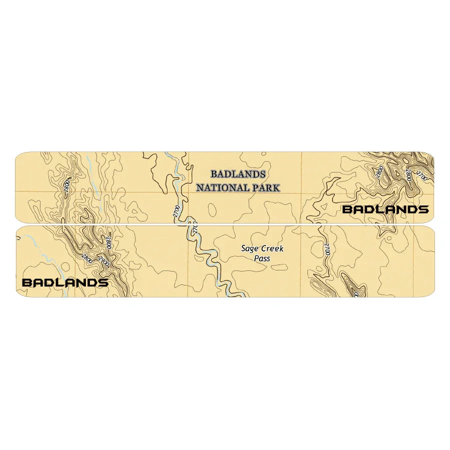 Printed Series Door Sill Protectors - 2021+ Bronco 2/4 Door - 21BRONCOPSDS-2BOT-21BRONCOPSDS-4BOT-21BRONCOPSDS-2BTC-21BRONCOPSDS-4BTC-21BRONCOPSDS-2OBX-  DRIVEN - 16