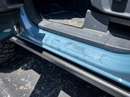 Printed Series Door Sill Protectors - 2021+ Bronco 2/4 Door - 21BRONCOPSDS-2BOT-21BRONCOPSDS-4BOT-21BRONCOPSDS-2BTC-21BRONCOPSDS-4BTC-21BRONCOPSDS-2OBX-  DRIVEN - 4