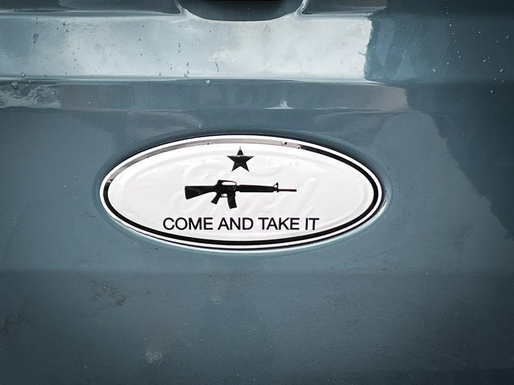 Printed Series Ford Bronco Rear Oval Emblem Overlays (Full Print) - 2021+ Bronco / Bronco Sport - 21BRONCOVPT-BFAB-21BRONCOVPT-BFA51-21BRONCOVPT-BFCG-21BRONCOVPT-BFCBG-21BRONCOVPT-BFCO-  DRIVEN - 10