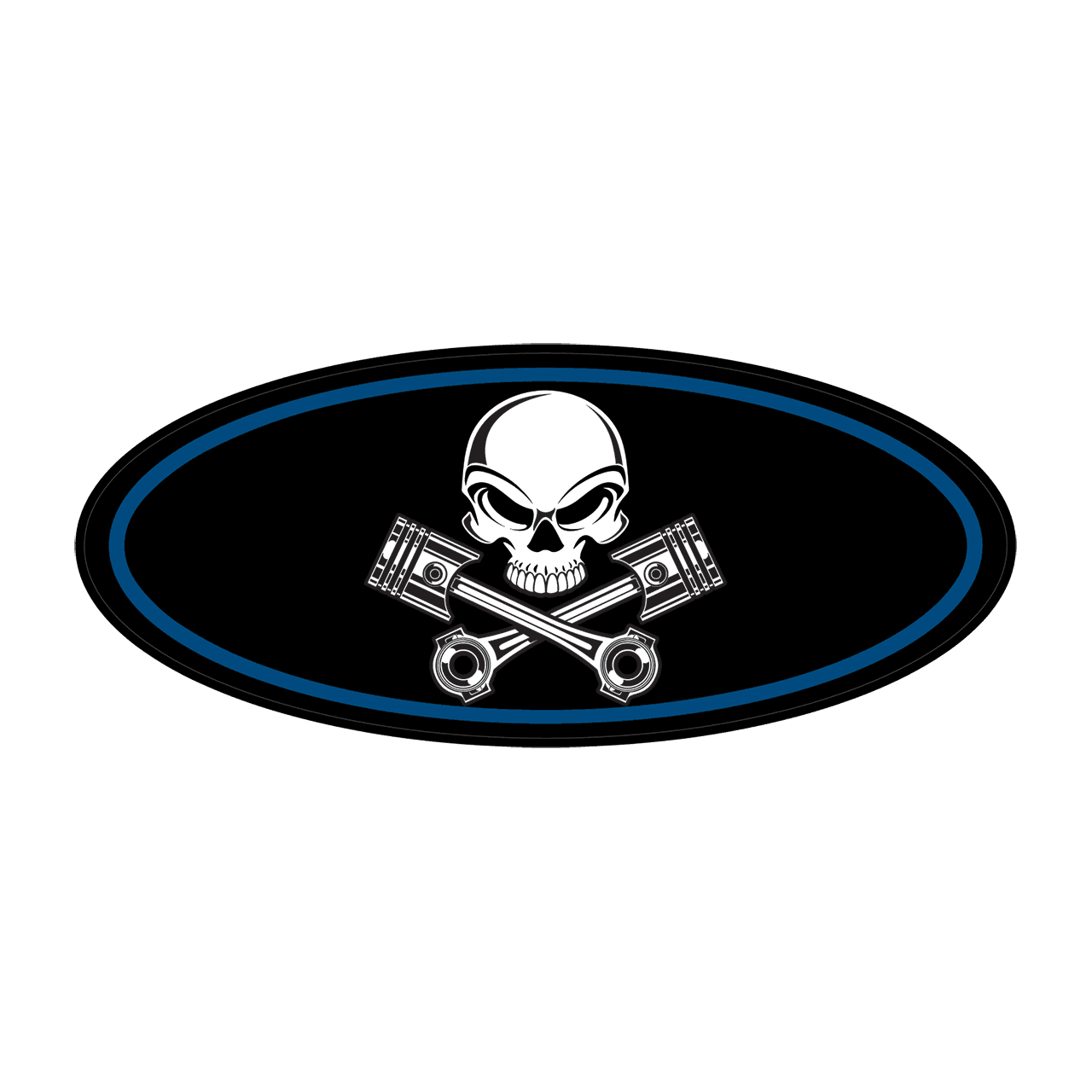 Printed Series Ford Bronco Rear Oval Emblem Overlays (Full Print) - 2021+ Bronco / Bronco Sport - 21BRONCOVPT-BFAB-21BRONCOVPT-BFA51-21BRONCOVPT-BFCG-21BRONCOVPT-BFCBG-21BRONCOVPT-BFCO-  DRIVEN - 24