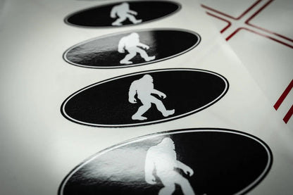 Printed Series Ford Bronco Rear Oval Emblem Overlays (Full Print) - 2021+ Bronco / Bronco Sport - 21BRONCOVPT-BFAB-21BRONCOVPT-BFA51-21BRONCOVPT-BFCG-21BRONCOVPT-BFCBG-21BRONCOVPT-BFCO-  DRIVEN - 28