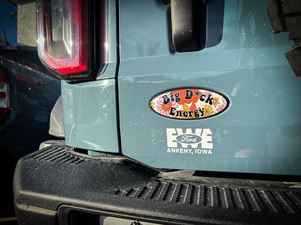 Printed Series Ford Bronco Rear Oval Emblem Overlays (Full Print) - 2021+ Bronco / Bronco Sport - 21BRONCOVPT-BFAB-21BRONCOVPT-BFA51-21BRONCOVPT-BFCG-21BRONCOVPT-BFCBG-21BRONCOVPT-BFCO-  DRIVEN - 6