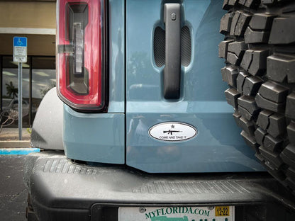 Printed Series Ford Bronco Rear Oval Emblem Overlays (Full Print) - 2021+ Bronco / Bronco Sport - 21BRONCOVPT-BFAB-21BRONCOVPT-BFA51-21BRONCOVPT-BFCG-21BRONCOVPT-BFCBG-21BRONCOVPT-BFCO-  DRIVEN - 8