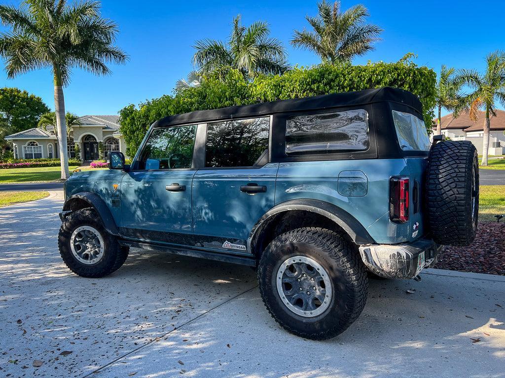 Printed Series Fuel Door Overlay - 2021+ Bronco - 21BRONCOPRFUEL-GEN-21BRONCOPRFUEL-BT-21BRONCOPRFUEL-MT-21BRONCOPRFUEL-BBT-21BRONCOPRFUEL-PRM-  DRIVEN - 6