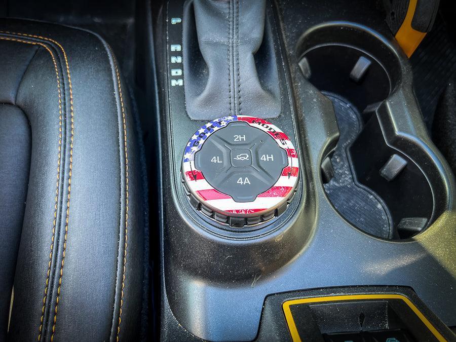 Printed Series GOAT Mode Dial Ring Overlay V2 - 2021+ Bronco - 21FBGOAT-375C-21FBGOAT-BBO-21FBGOAT-GHBM-21FBGOAT-AMB-21FBGOAT-A51-  DRIVEN - 3