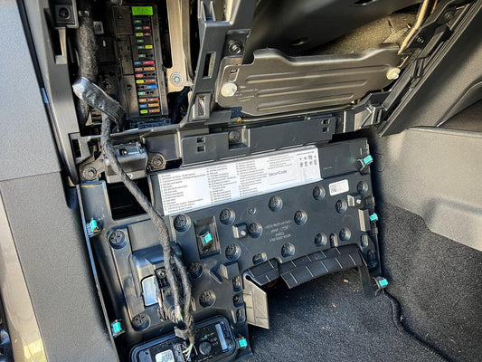 Printed Series Interior Under Steering Wheel Fuses Label - 2021+ Bronco - 21BRONCOINTFUSE-  DRIVEN - 2