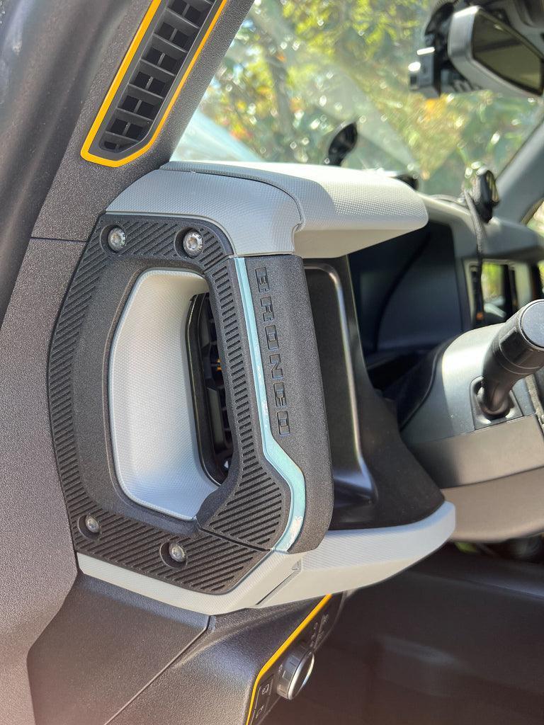 Printed Series Outer Grab Handle Stripe Overlays (Full Coverage) - 2021+ Bronco - 21BRONCOGBHDLSTRPT-AB-21BRONCOGBHDLSTRPT-A51-21BRONCOGBHDLSTRPT-AZS-21BRONCOGBHDLSTRPT-CG-21BRONCOGBHDLSTRPT-CBG-  DRIVEN - 1