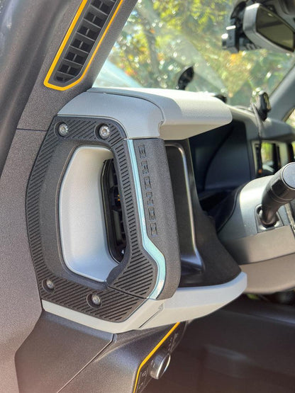 Printed Series Outer Grab Handle Stripe Overlays (Full Coverage) - 2021+ Bronco - 21BRONCOGBHDLSTRPT-AB-21BRONCOGBHDLSTRPT-A51-21BRONCOGBHDLSTRPT-AZS-21BRONCOGBHDLSTRPT-CG-21BRONCOGBHDLSTRPT-CBG-  DRIVEN - 1