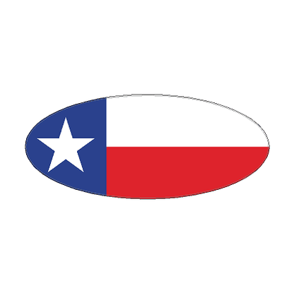 Printed Series US States Ford Bronco Rear Oval Emblem Overlay (Full Print) - 2021-2024 Bronco / Bronco Sport - 21BRONCOVPT-CO-21BRONCOVPT-FL-21BRONCOVPT-TX-  DRIVEN - 4