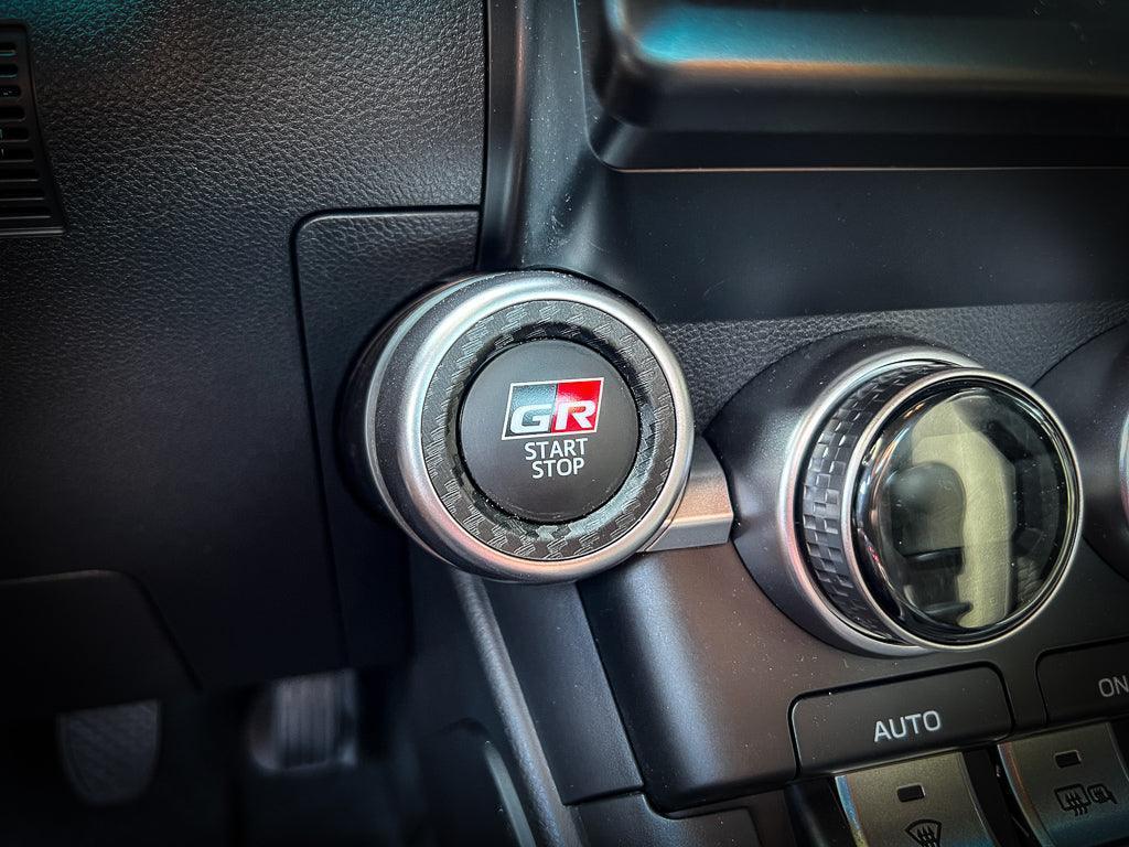 Push to Start Trim 3D Carbon Overlay - 2022+ BRZ / GR86 - 22BRZPTS-3DB-  DRIVEN - 2