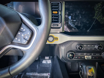 Push to Start Trim Outline (Standard Series) - 2021+ Bronco - 21BRONCOPTS-BO-21BRONCOPTS-BG-21BRONCOPTS-RD-21BRONCOPTS-WH-21BRONCOPTS-BL-  DRIVEN - 3