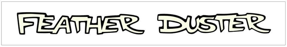 1976 Plymouth Feather Duster Fender Decal Set - 1" x 10.75" - QG-CPDU-76-115-QG-CPDU-76-116-  DRIVEN - 1