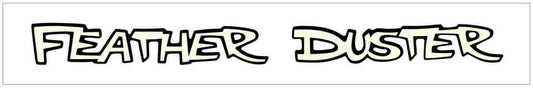 1976 Plymouth Feather Duster Fender Decal Set - 1" x 10.75" - QG-CPDU-76-115-QG-CPDU-76-116-  DRIVEN - 1