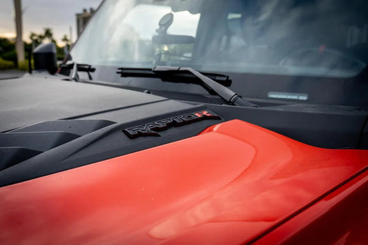 R Inlay for Hood Emblems - 2022+ Bronco Raptor - 21BRNRGRPTHD-CODE-21BRNRGRPTHD-A51S-21BRNRGRPTHD-AZS-21BRNRGRPTHD-CG-21BRNRGRPTHD-CO-  DRIVEN - 2