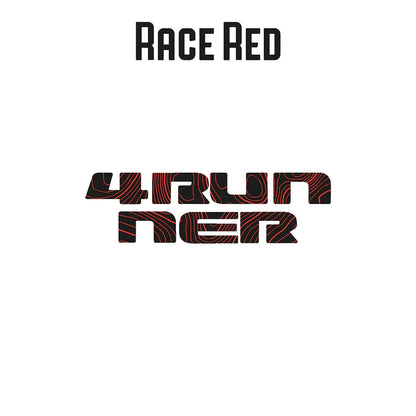 4RUNNER Topographic Rear Liftgate Emblem Overlays - 2025+ 4Runner - 254RUN-RT-4RUN-TPWH-254RUN-RT-4RUN-TPRACE-254RUN-RT-4RUN-TPHB-254RUN-RT-4RUN-TPVB-254RUN-RT-4RUN-TPAG-  DRIVEN - 15