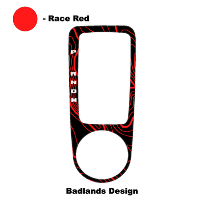 Topo Automatic Shifter Overlay (Printed Series) - 2021+ Bronco Automatic