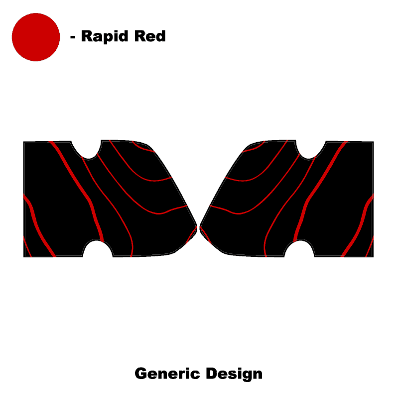 Interior Door Cup Protector Kit - 2021+ Bronco - 21BRNINTDRCUP-TPAMBL-21BRNINTDRCUP-TPA51L-21BRNINTDRCUP-TPAZL-21BRNINTDRCUP-TPCGL-21BRNINTDRCUP-TPCBNL-  DRIVEN - 19