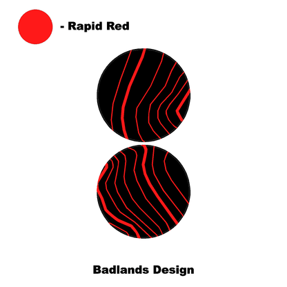1966 Topographic Shifter Plate (Printed Series + Acrylic) - 2021+ Bronco - 21BRNAUTOSHIFT-TPAMBL-21BRNAUTOSHIFT-TPA51L-21BRNAUTOSHIFT-TPAZL-21BRNAUTOSHIFT-TPCGL-21BRNAUTOSHIFT-TPCBNL-  DRIVEN - 27