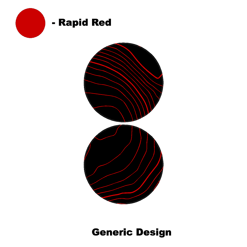 Topo Cup Holder Inserts (Printed Series + Acrylic) - 2021+ Bronco - 21BRNCPHLDRINS-TPAMBL-21BRNCPHLDRINS-TPA51L-21BRNCPHLDRINS-TPAZL-21BRNCPHLDRINS-TPCGL-21BRNCPHLDRINS-TPCBNL-  DRIVEN - 24