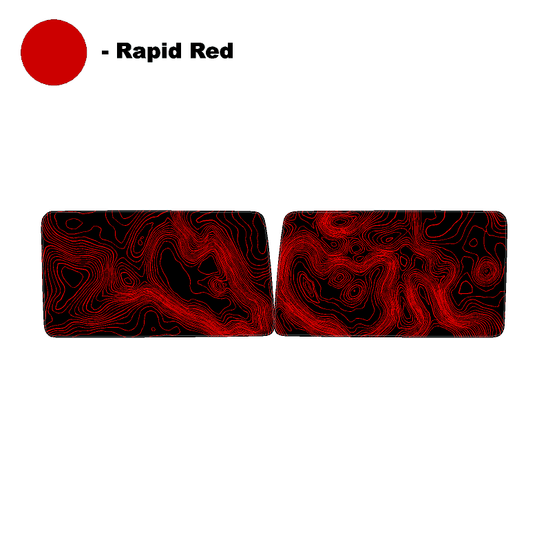 Topo Hardtop Side Window Overlays - 2021+ Bronco 4 Door - 21BRONCO4DRHDTP-TPAMB-21BRONCO4DRHDTPP-TPAMB-21BRONCO4DRHDTP-TPA51L-21BRONCO4DRHDTPP-TPA51L-21BRONCO4DRHDTP-TPAZL-  DRIVEN - 29