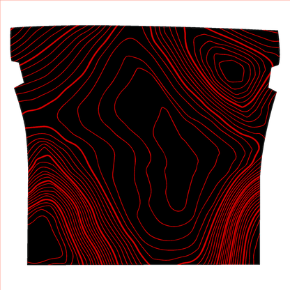 Topo Seatbelt Trim Protector (Printed Series) - 2021+ Bronco 4 Door - 21BRNSEATPRO-TPAMBL-21BRNSEATPRO-TPA51L-21BRNSEATPRO-TPAZL-21BRNSEATPRO-TPCGL-21BRNSEATPRO-TPCBNL-  DRIVEN - 23