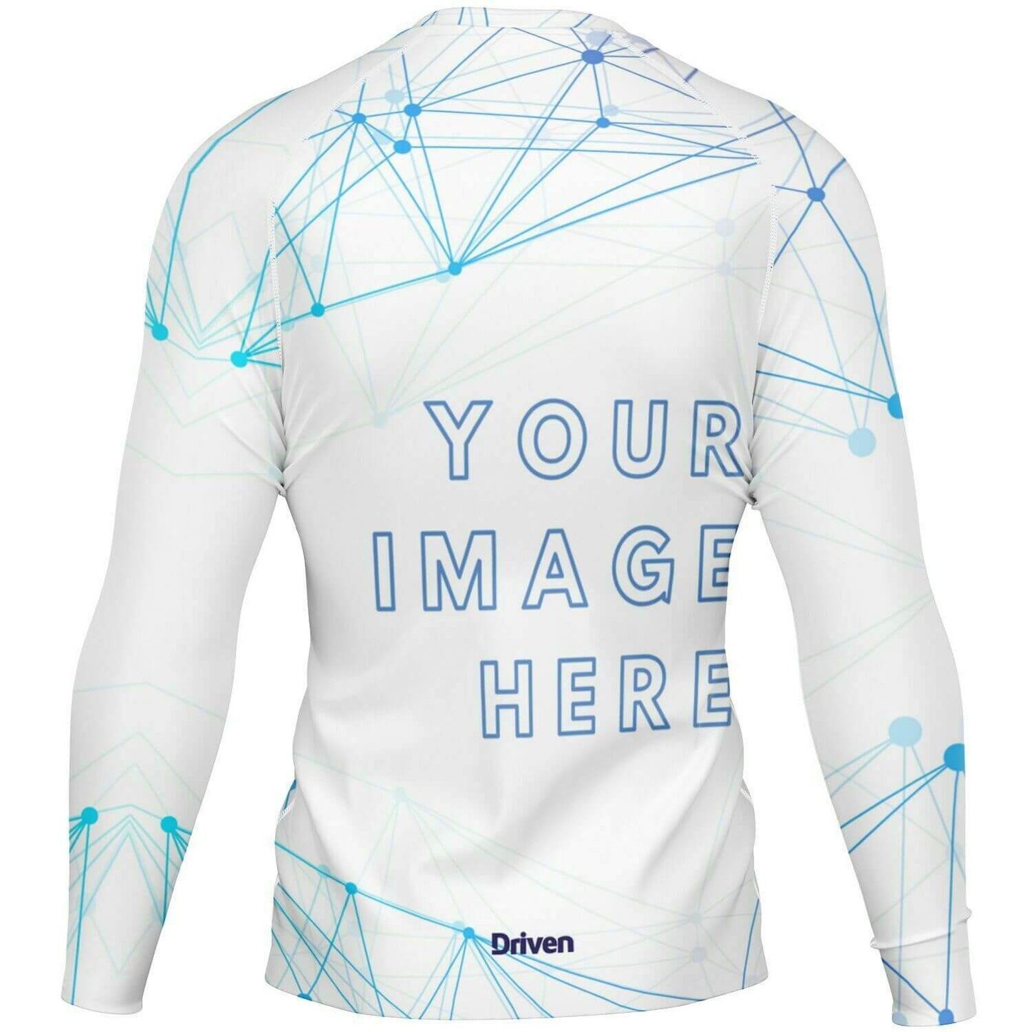 DRIVEN - Personalized Long Sleeve Men's Underwear Top -V1