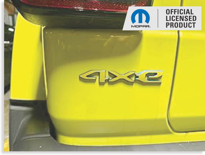 4xe Liftgate Emblem Overlay Decal  - 2021-2025 Wrangler 4xe - sku-44747095834811-sku-44747095867579-sku-44747095900347-sku-44747095933115-sku-44747095965883-  DRIVEN - 1