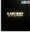 HEMI 5.7 LITER Emblem Overlay Decals - 2006-2012 Ram