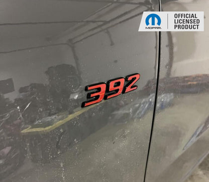392 Fender Emblem Inlay Decal - Durango SRT - Durango:392-B-01-Durango:392-B-02-Durango:392-B-03-Durango:392-B-04-Durango:392-B-05-  DRIVEN - 3