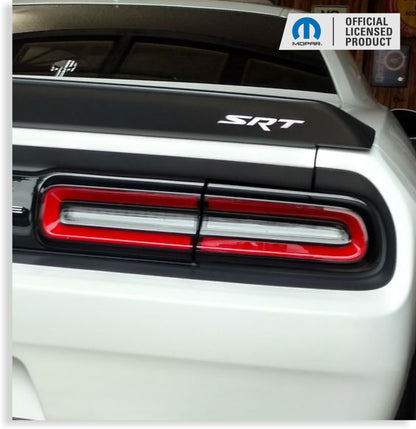SRT Front and Rear Emblem Overlay Decals - 2015-2016 Challenger SRT Hellcat - sku-44666342473915-sku-44666342506683-sku-44666342539451-sku-44666342572219-sku-44666342604987-  DRIVEN - 3