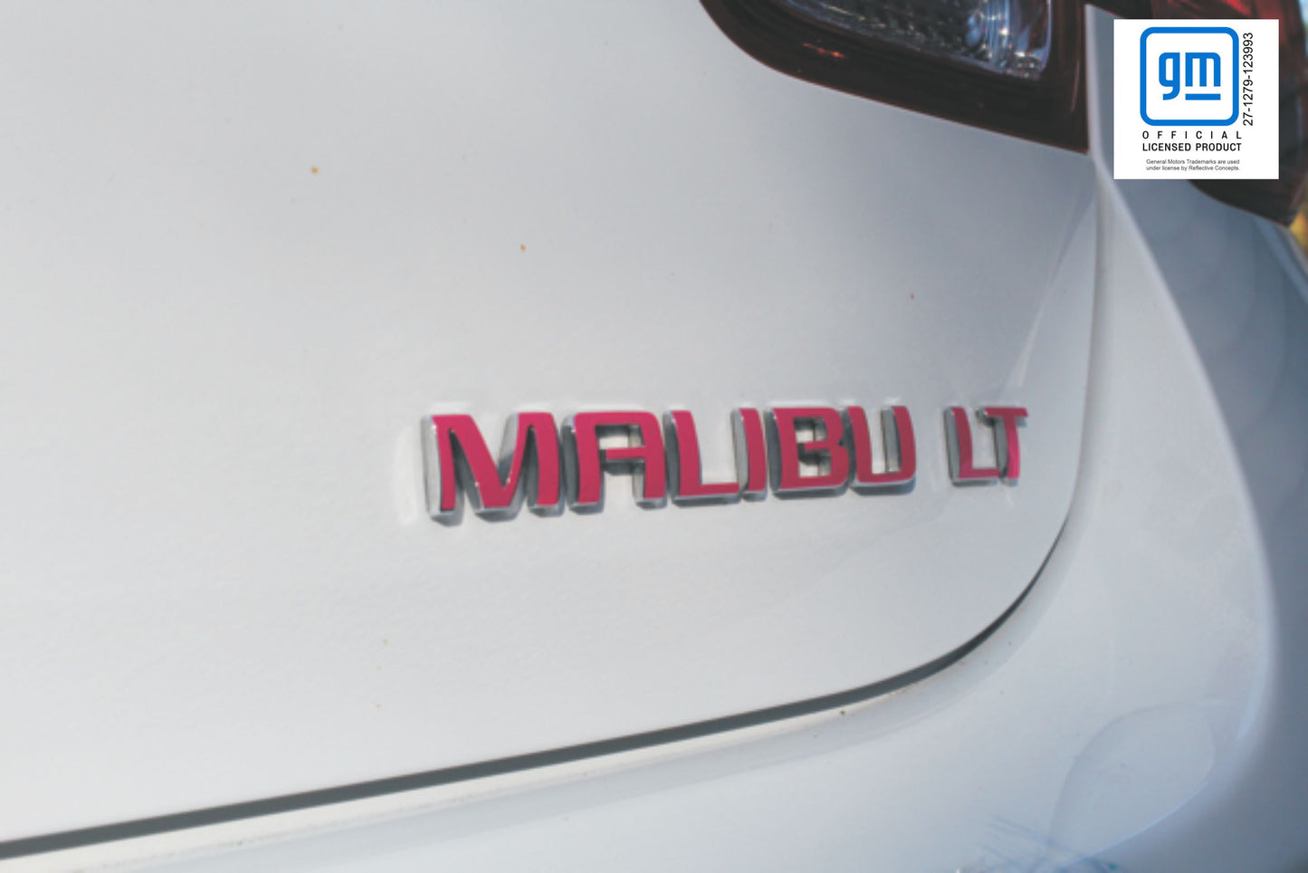 MALIBU Emblem Overlay Decal - 08-12 Malibu - Malibu-B 0812-01-Malibu-B 0812-02-Malibu-B 0812-03-Malibu-B 0812-04-Malibu-B 0812-05-  DRIVEN - 2