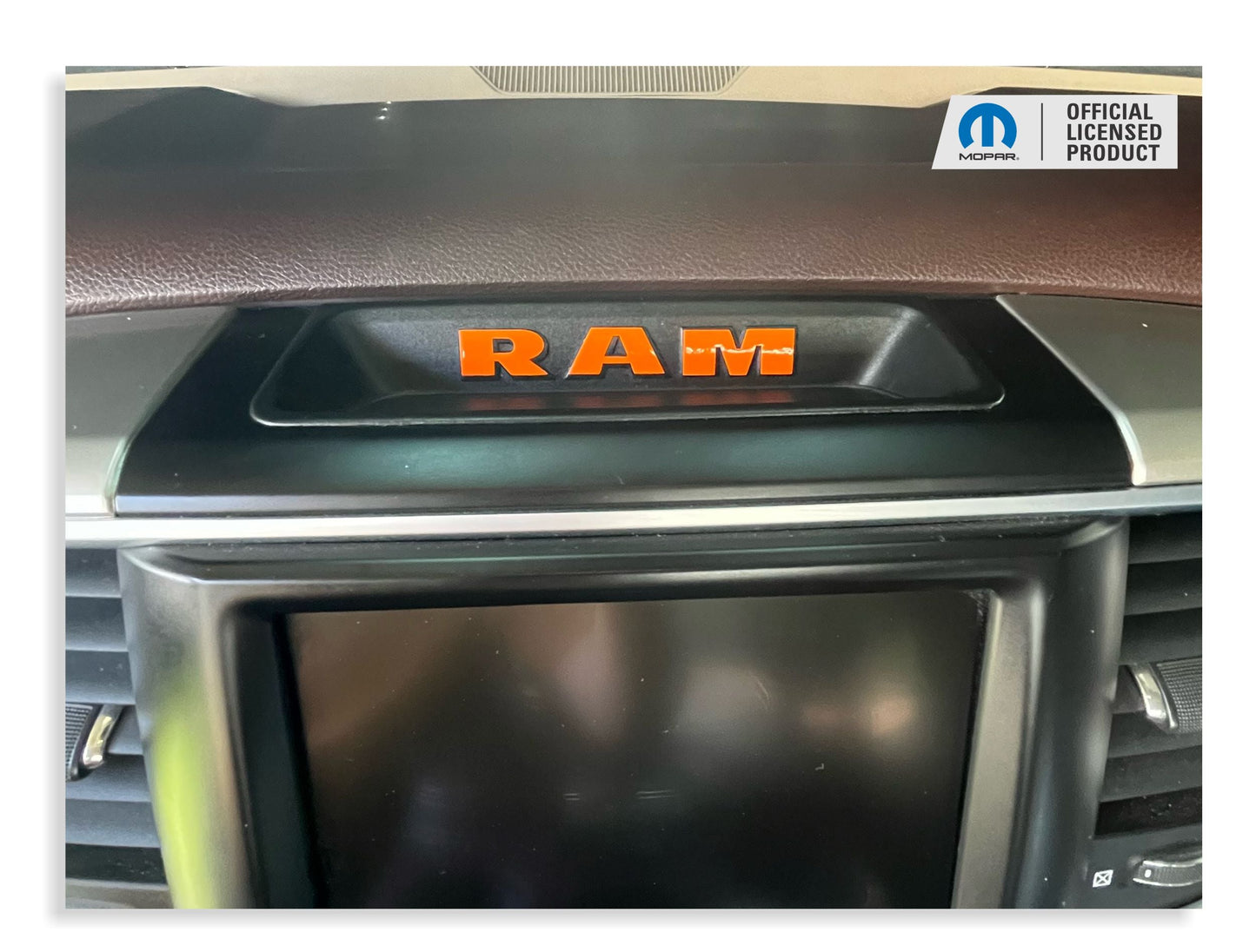 RAM Upper Dash Bezel Overlay Decal  Sticker - 19-24 Ram 1500 Classic - RamClassic:Ram-bezel-01-RamClassic:Ram-bezel-03-RamClassic:Ram-bezel-02-RamClassic:Ram-bezel-04-RamClassic:Ram-bezel-05-  DRIVEN - 7