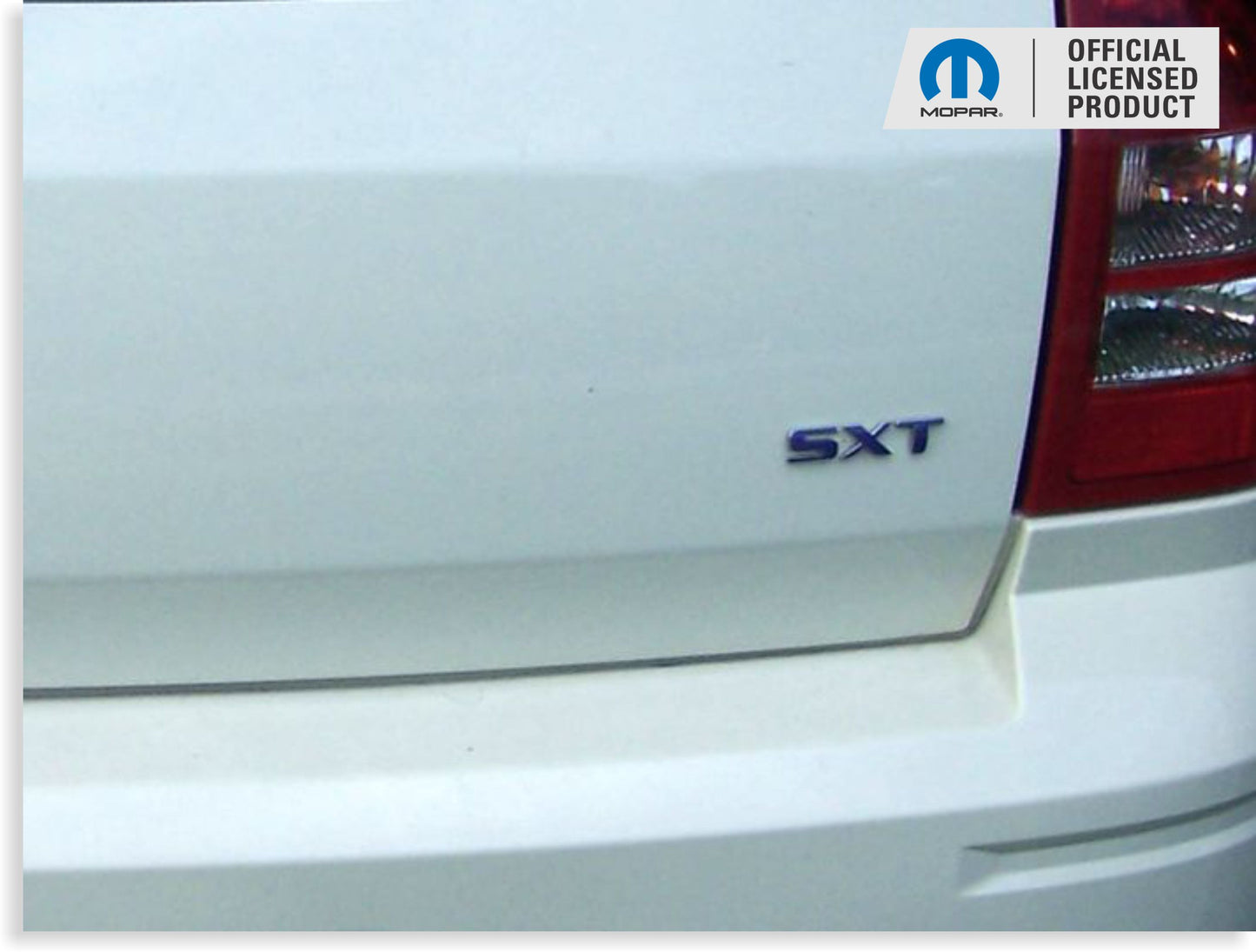 SXT Lift Gate Emblem Overlay Decal  - 2005-2008 Magnum SXT - Magnum:SXT-B-01-Magnum:SXT-B-02-Magnum:SXT-B-03-Magnum:SXT-B-04-Magnum:SXT-B-05-  DRIVEN - 3