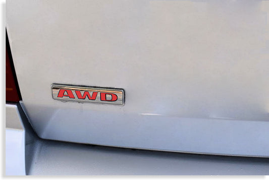 AWD Emblem Inlay Decal - 05-08 Chrysler 300C - 300C:AWD-01-300C:AWD-03-300C:AWD-02-300C:AWD-04-300C:AWD-05-  DRIVEN - 1