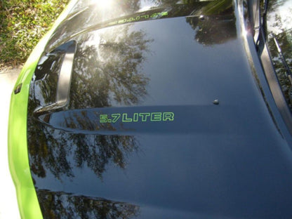 Cowl Hood Decals - Dodge Charger 5.7 6.1 6.4 - sku-42612749893819-sku-42612749926587-sku-42612749959355-sku-42612750090427-sku-42612750123195-  DRIVEN - 6