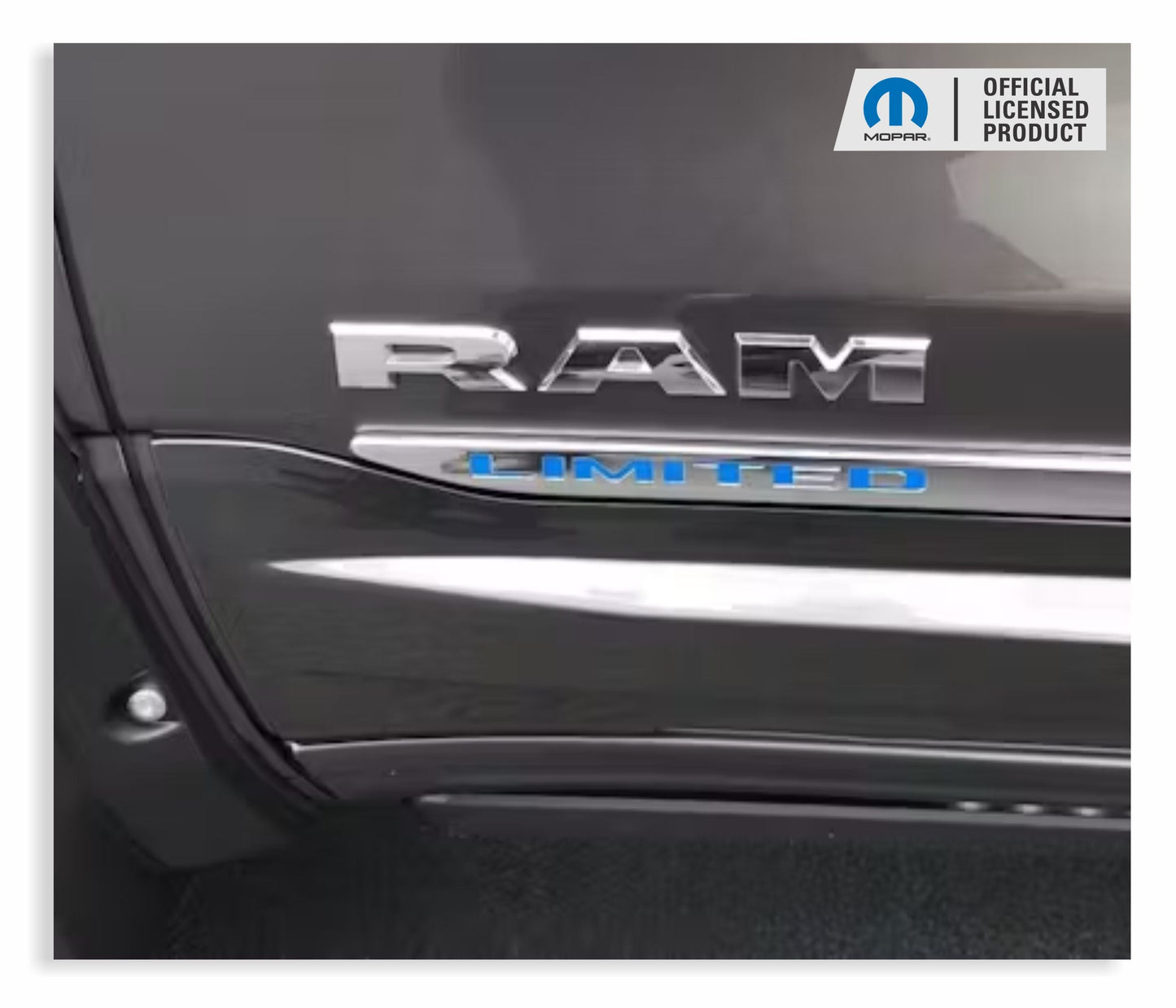 LIMITED Door Molding Lettering Inlay Decal - 2019-2025 Ram 1500 Limited - Ram19:Limited-Door-01-Ram19:Limited-Door-03-Ram19:Limited-Door-02-Ram19:Limited-Door-04-Ram19:Limited-Door-05-  DRIVEN - 3