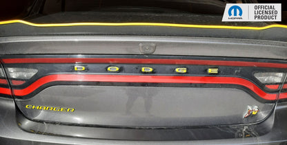 DODGE Trunk Lettering Emblem Overlay Decal - 2011-2023 Charger - Charger:Dodge-TB-01-Charger:Dodge-TB-03-Charger:Dodge-TB-02-Charger:Dodge-TB-04-Charger:Dodge-TB-05-  DRIVEN - 4