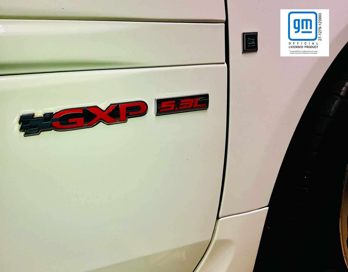 GXP Badge Overlay Decals - 2009 G8 - PO:G8:GXP-B-01-PO:G8:GXP-B-02-PO:G8:GXP-B-03-PO:G8:GXP-B-04-PO:G8:GXP-B-05-  DRIVEN - 3