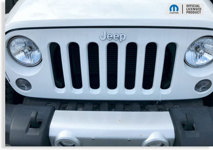 Jeep Grille Emblem Overlay Decal Sticker  - 07-18 Wrangler JK - JeepWrangler1218:Jeep-F-01-JeepWrangler1218:Jeep-F-02-JeepWrangler1218:Jeep-F-03-JeepWrangler1218:Jeep-F-04-JeepWrangler1218:Jeep-F-05-  DRIVEN - 5