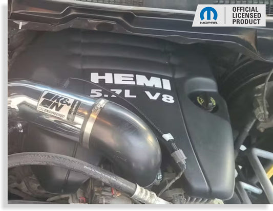 HEMI 5.7L V8 Engine Cover Decals   - 2019-2024 Ram 1500 Classic - Ram09181921:EC57-01-Ram09181921:EC57-03-Ram09181921:EC57-02-Ram09181921:EC57-04-Ram09181921:EC57-05-  DRIVEN - 1